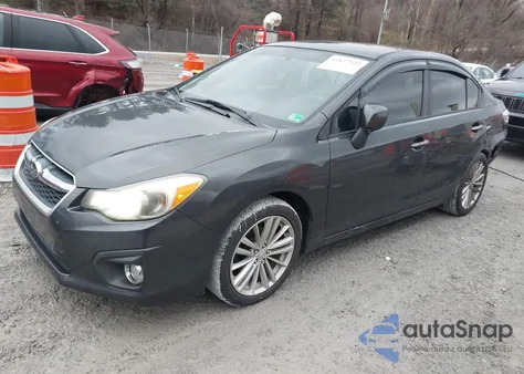 2012 Subaru Impreza 2.0I Limited from USA, damaged, VIN JF1GJAG69CH005012